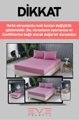 4 Adet Çizgili Pamuk Saten Antibakteriyel Fermuarlı Yıkanabilir Otel Lüks Yastık Kılıfı 50x70cm - 6