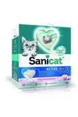 Sanicat Active White Süper Topaklanan Kedi Kumu Lotus Çiçeği Kokulu 10 Lt - 6