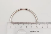 Çanta Aksesuar D Halka 5 Cm Gümüş Renk 1 Adet - 2