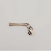 Çanta Aksesuar Gümüş Renk 6 Cm Fermuar Başı - 2
