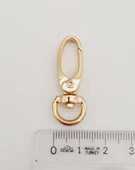 Çanta Aksesuar 1 Cm Light Gold Renk Kanca - 2