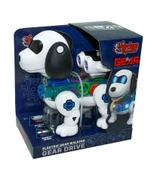 Işıklı Müzikli ve Hareketli Robot Köpek Beyaz Renkli - Mavi Su Dünyası thumbnail 2