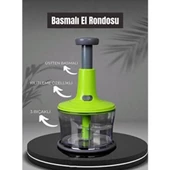 Üstten Basmalı Pratik El Rondosu - 2