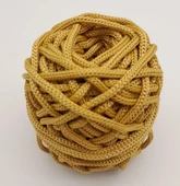 Çanta Aksesuar 5 mm Hardal Renk Polyester Makrome thumbnail 1