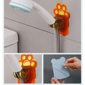 Yapışkanlı Hayvan Figürlü Hareketli Duş Başlığı Tutucu thumbnail 3