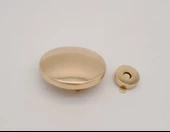 Çanta Aksesuar 5 cm Yuvarlak Mıknatıslı Kilit Light Gold - 4