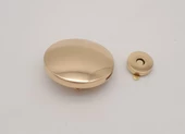 Çanta Aksesuar 5 cm Yuvarlak Mıknatıslı Kilit Light Gold - 1