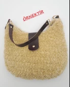 Çanta Aksesuar Buklet Boucle İp Hardal Renk No:011 - 3