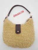 Çanta Aksesuar Buklet Boucle İp Mor Renk No:023 - 2