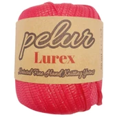Çanta Aksesuar Pelur Lurex Simli Ribbon İp Fuşya Renk - 2