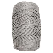 Çanta Aksesuar Simli Polyester Makrome Gri Renk 200 gr - 1
