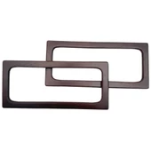 Çanta Aksesuar Dikdörtgen Model 9x20 cm Kahverengi Ahşap Çanta Sapı - 1