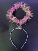 Nessiworld Pembe Metalize Melek Hare Taç Çocuk Yetişkin Uyumlu - 1