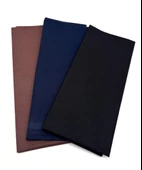Çanta Aksesuar 120x50  cm Pamuklu Astarlık Kumaş Seti (Lacivert, Siyah, Koyu Kahve) - 1