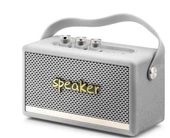 Hadron Beyaz Bluetooth Nostalji Speaker168 x 103 x 72 MM Hoparlör - 1