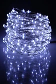 Pilli 5 metre Dekoratif Peri Led Beyaz Aydınlatma Süsleme Lambası - 7