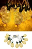 Dekoratif Pilli Pineapple Ananas Pilli Şerit Led Işık (1 Metre) - 9
