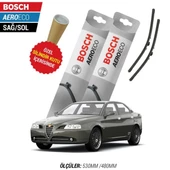 Alfa Romeo 166 1998  Silecek Takımı Bosch Aeroeco thumbnail 1