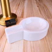 Perlotus Porselen Beyaz Şeffaf Sırlı Puro Küllüğü 1. Sınıf Sert Porselen 10 cm - 1