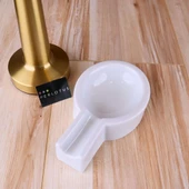 Perlotus Porselen Beyaz Şeffaf Sırlı Puro Küllüğü 1. Sınıf Sert Porselen 10 cm - 6