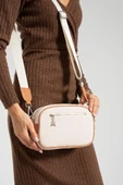 Kadın Postacı Çanta 23*18 Cm Çapraz Askılı Suni Deri Omuz Çantası Mega Bag Günlük Kullanıma Uygun - 7