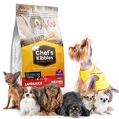 Chefs Kibbles 15KG 3+2 Paket Mini ve Küçük Irk Köpek Maması Kuzu Etli Pirinçli thumbnail 1