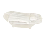 Sema Baby Köpüklü Kafa Destekli Bebek Banyo Filesi - Beyaz - 1