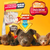 Chefs Kibbles 9KG  2+1 Paket  Mini ve Küçük Irk Köpek Maması Kuzu Etli Pirinçli - 6