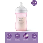 Philips Avent Natural Response PP Pembe Biberon 1+ Ay 260 ml SCY903/11 thumbnail 3
