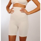 Sema Baby Silikonlu Toparlayıcı Korse - Beyaz S thumbnail 1