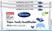 Bübchen Aqua Touch Yenidoğan Hassas Islak Mendil 3 x 48 Adet ( 144 Yaprak ) - 1