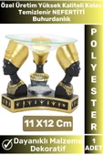 Premium Yüksek Kaliteli Dekoratif Şık Hediyelik Aromaterapi Kolay Temizlenir Polyester Buhurdanlık - 1