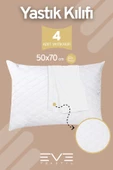 2 Adet Diamon Kapitone Antibakteriyel Fermuarlı Yıkanabilir Otel Lüks Yastık Kılıfı 50x70cm - 1