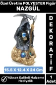 Premium Yüksek Kaliteli Şık Tasarım Dekoratif Özel Gün Hediyelik Koleksiyon Biblo POLYESTER FİGÜR - 1