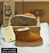 UGG YÜKSEK TABAN DERİ BOT - 1