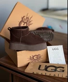 UGG YÜKSEK TABAN DERİ BOT - 1