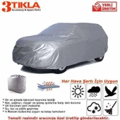 Hyundai Coupe 2000 İçin 4 Mevsim Kullanımlı, Su ve Toz dan Koruyan Miflonlu Araba Örtüsü - 2