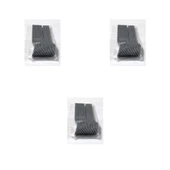 Plastik Gri Renkli Lüx Parti Doğum Günü Çatal - 18 Cm. - 25 Adetlik 3 Paket - 1