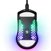 SteelSeries Aerox 3 (2022) Edition SSM62611 Onyx 8500 CPI 6 Tuş RGB Optik Kablolu Gaming (Oyuncu) Mouse - Siyah - 3