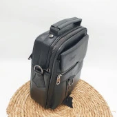 Mıknatıs Kapaklı Deri Erkek El Çantası thumbnail 8