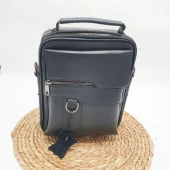 Mıknatıs Kapaklı Deri Erkek El Çantası thumbnail 1