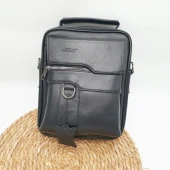 Mıknatıs Kapaklı Deri Erkek El Çantası thumbnail 6