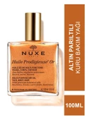 Nuxe Huile Prodigieuse Or Altın Parıltılı Kuru Bakım Yağı 100 ml - 1