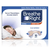 Breathe Right Orijinal Küçük/Orta Burun Bandı 10 Adet - 1