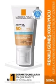 La Roche Posay Anthelios Uvmune 400 Spf 50+ Hydrating Tinted Renkli Güneş Koruyucu Cream 50 ml - 1