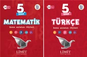 Limit 2025 5. Sınıf Matematik + Türkçe Konu Anlatım Seti 2 Kitap Güncel Müfredat - 1