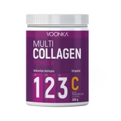 Voonka Multi Collagen Powder Vitamin C İçeren Takviye Edici Gıda 300gr - 1