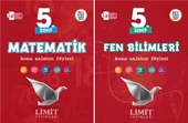 Limit 2025 5. Sınıf Matematik + Fen Bilimleri Konu Anlatım Seti 2 Kitap Güncel Müfredat - 1