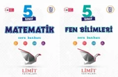 Limit 2025 5. Sınıf Matematik + Fen Bilimleri Soru Bankası Seti 2 Kitap Güncel Müfredat - 1
