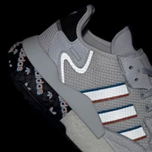 ADİDAS NİTE  JOGGER BEYAZ MAVİ AYAKKABI - 4